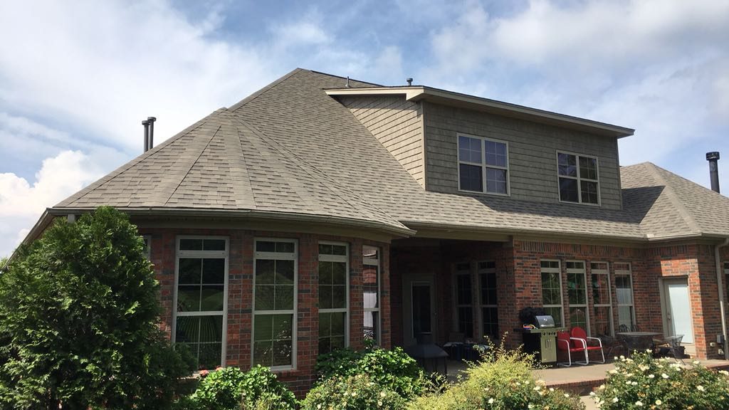 New Roof on Large Home